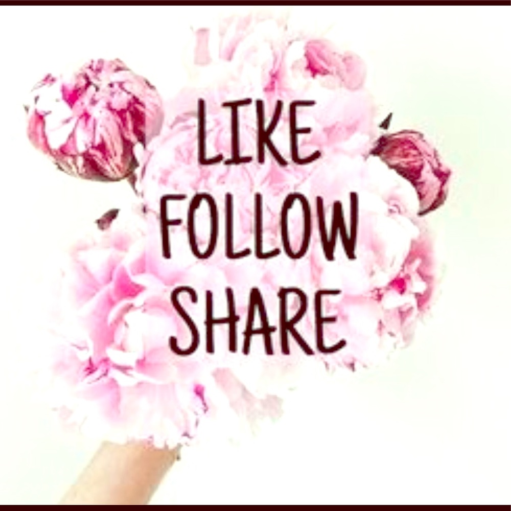 I Like, I follow and I share! ❤️❤️❤️❤️